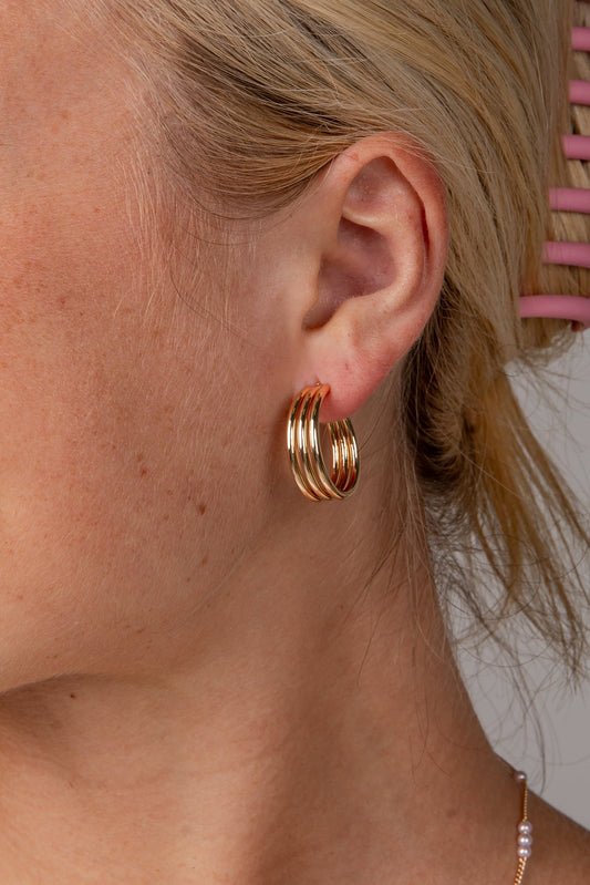 Abby Classic Hoop Earrings