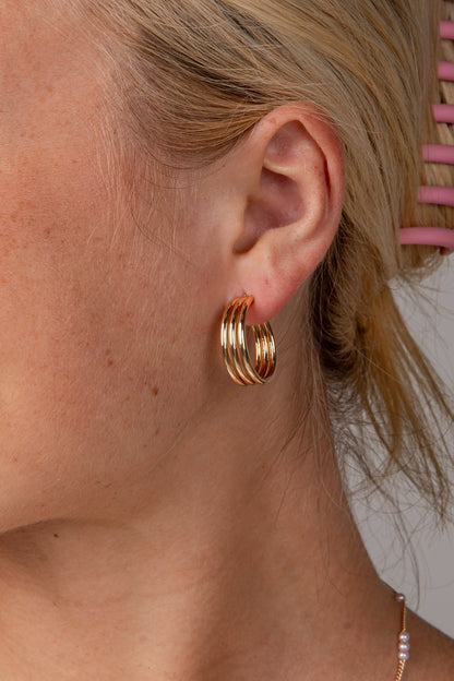 Abby Classic Hoop Earrings