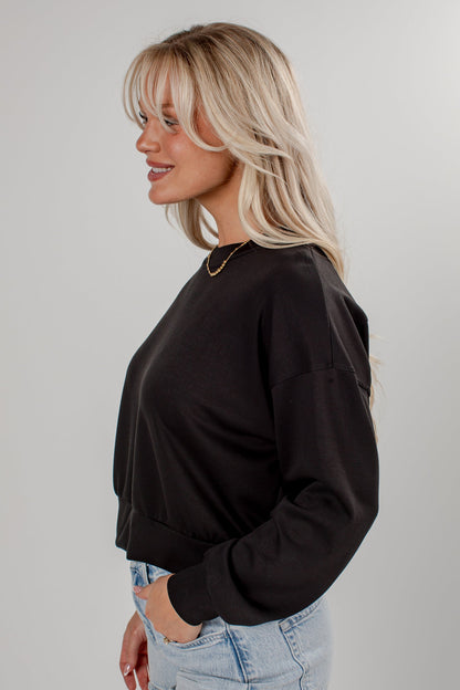 Ultra Air Soft Black Pullover