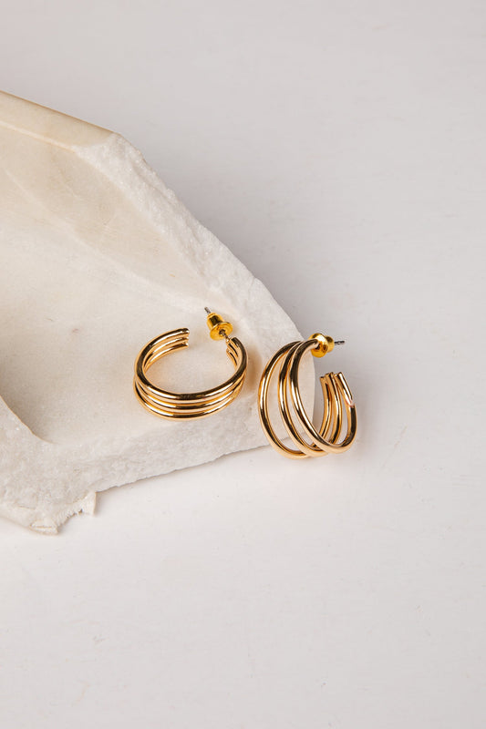 Abby Classic Hoop Earrings
