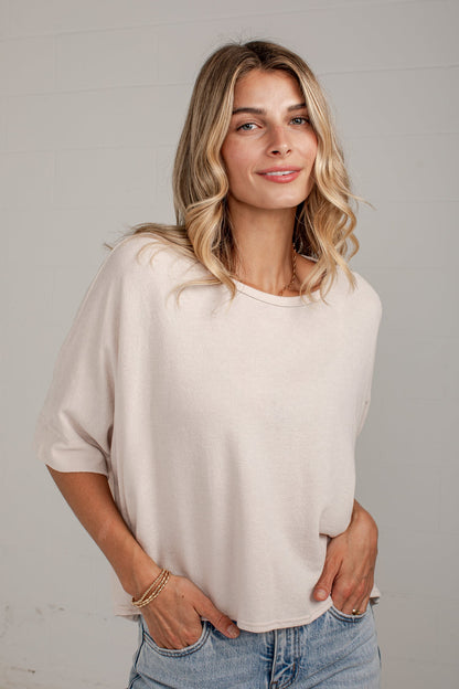 Sweet Connection Relaxed Knit Top