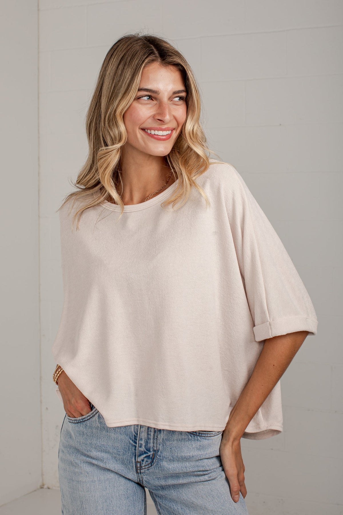 Sweet Connection Relaxed Knit Top