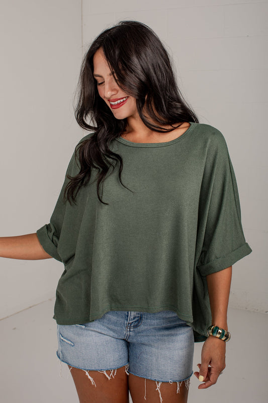 Sweet Connection Relaxed Knit Top