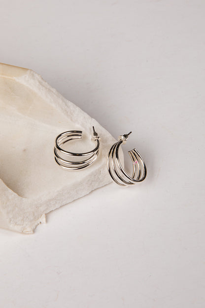 Abby Classic Hoop Earrings